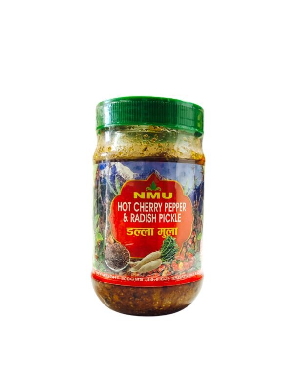 NMU Hot Cherry Papper & Radish Pickle 300g.