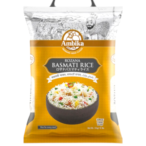 Ambika Rozana Basmati Rice 5kg.