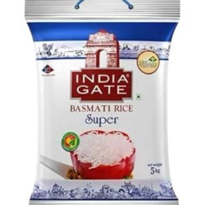 India Gate Basmati Rice 5kg.