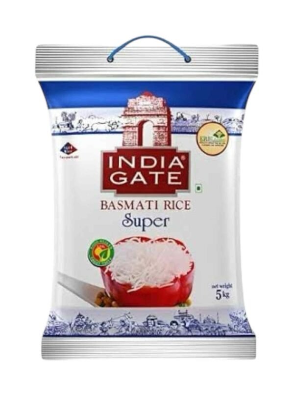 India Gate Basmati Rice 5kg.