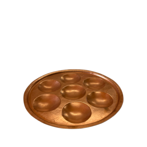 Copper Bhai Tika Plate